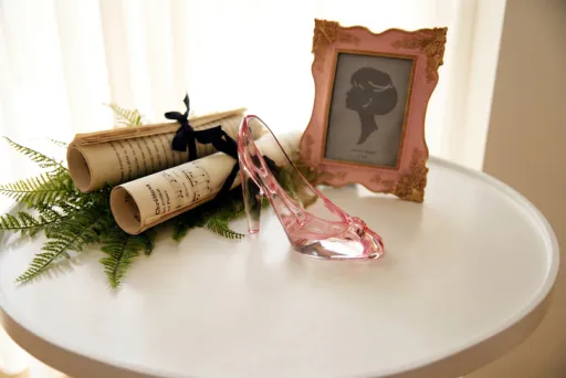 Crystal Clear High Heel Shoes Deco price