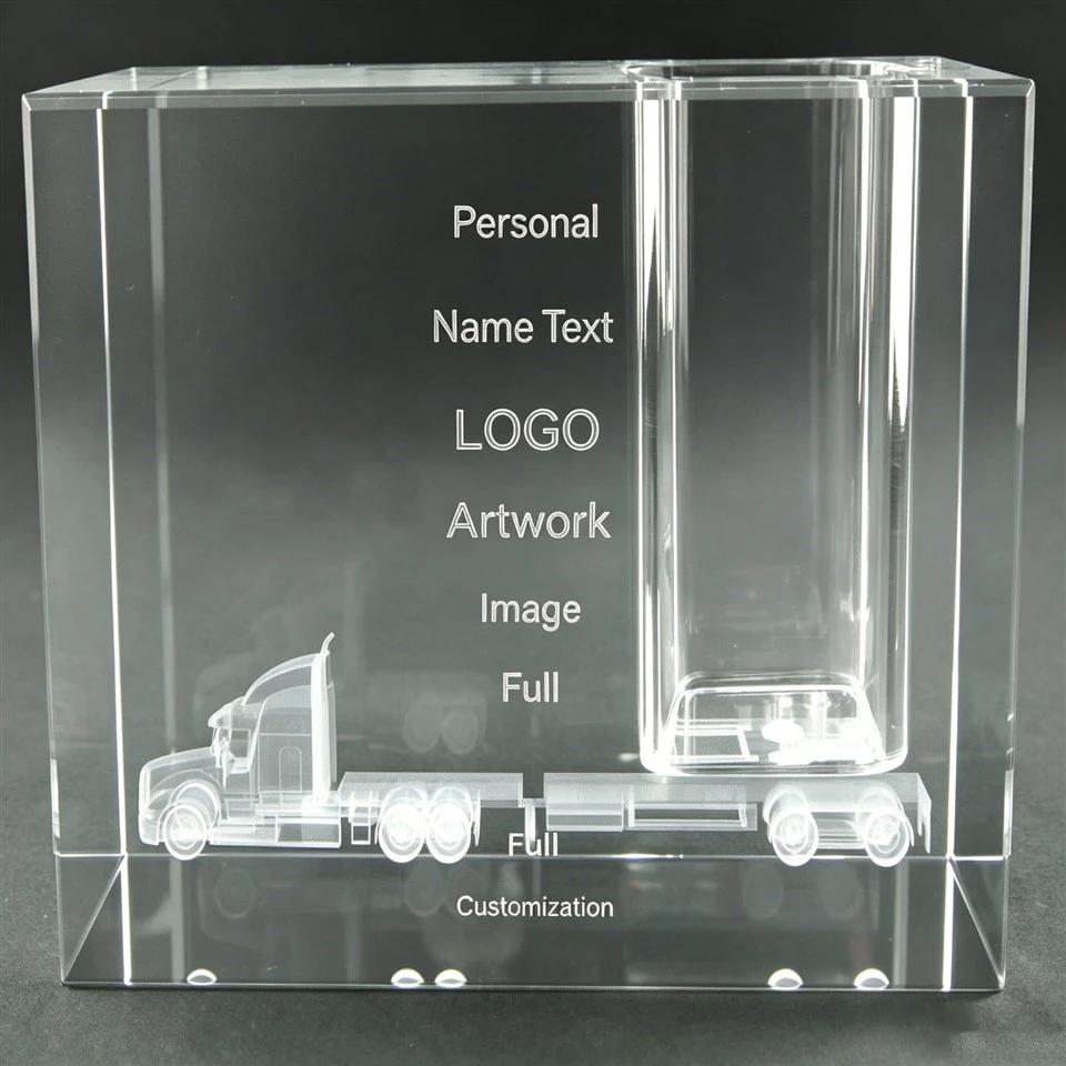 3D Laser Engraving Customizable Crystal Ornaments price